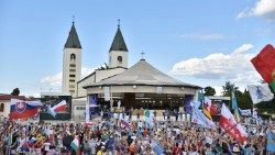 Festival mládeže v Medžugorje během jednoho ze svých minulých ročníků