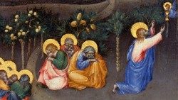 Giovanni di Paolo, Orazione di Gesù nell’orto, 1440-45, tempera su tavola di pioppo, scomparto di predella, Pinacoteca Vaticana © Musei Vaticani