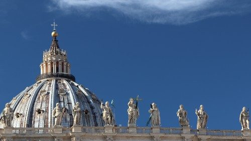 Una vista della Cupola di San Pietro