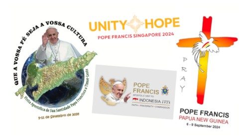 Logos and mottos for Pope’s visit to Asia released