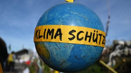 Demo von Klimaschützern