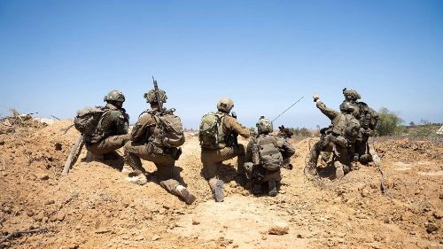 Militari israeliani durante le operazioni nella Striscia di Gaza