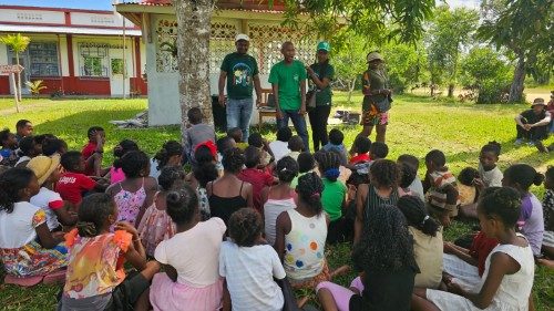 Children of the École Verte in the Diocese of Mananjary, Madagascar - Credit: Father Laraison