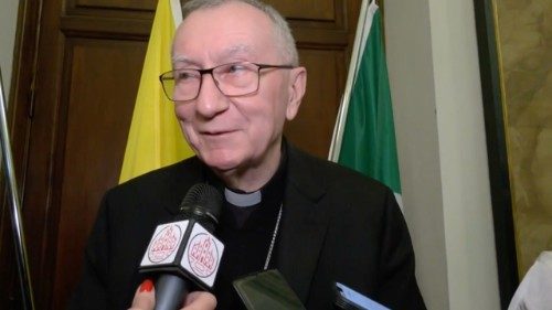 Cardinal Pietro Parolin in Milan