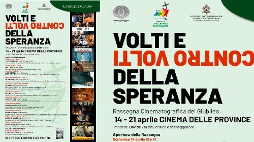 La locandina della rassegna cinematografica "Volti e contro-volti della Speranza"