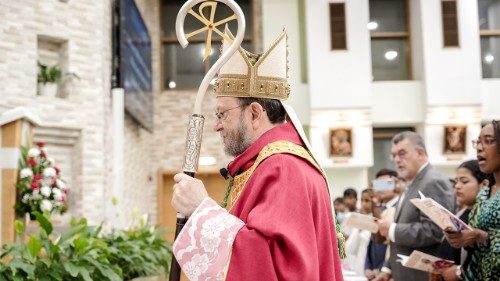 Abu Dhabi, Cattedrale di san Giuseppe, apertura del Giubileo dei martiri di Arabia (9 novembre 2023)