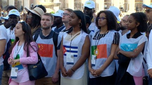 Alcuni bambini presenti al meeting della fraternità umana dello scorso anno