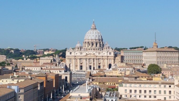 Un veduta della basilica di San Pietro