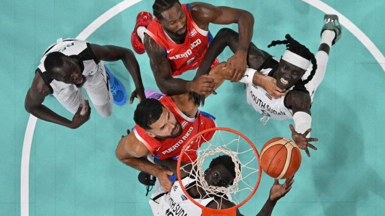 South Sudan faced off against Puerto Rico at the hoops on Sunday